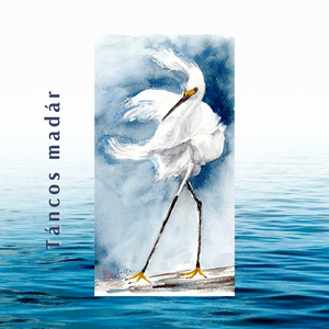 Táncos madár - strandtörölköző
