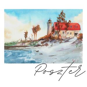 Északi világítótorony - poszter