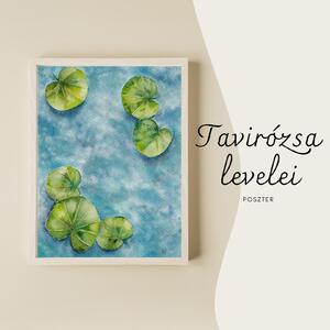 Tavirózsa levelei - poszter